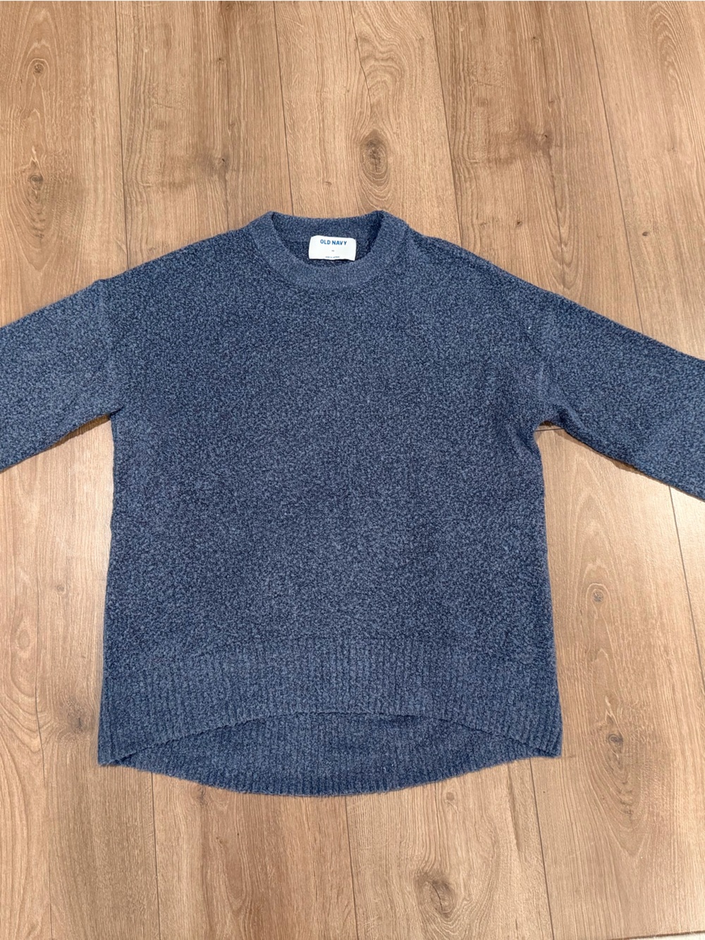 Cozy Blue Crewneck Sweater